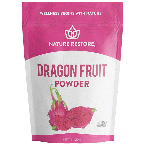 Pink Pitaya Powder, 8 Ounces, Non-GMO, Gluten Free, Vegan, Locally Packaged in California