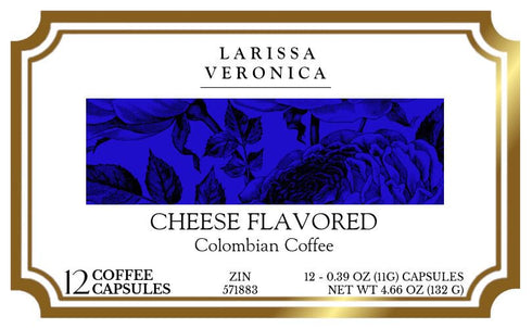 Larissa Veronica (12 571883) 3 Pack Cheese Flavored Colombian Coffee (Single Serve K-Cup Pods) (Gourmet, Naturally