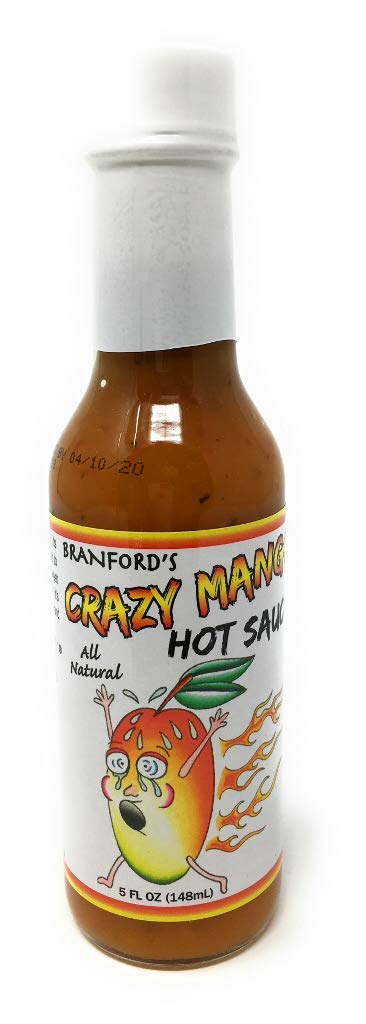 BRANFORD'S ORIGINALS , Crazy Mango Hot Sauce, 5 oz