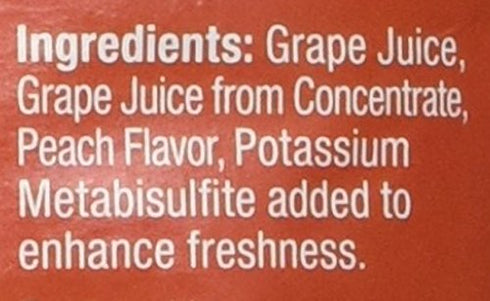 kedem 64-ounces (Pack of2) Peach Grape Juice, Passover