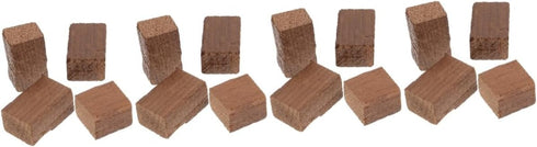 Healifty 4pcs Red Wine Oak Wood Chips for Home Winemaking Blocks Wine