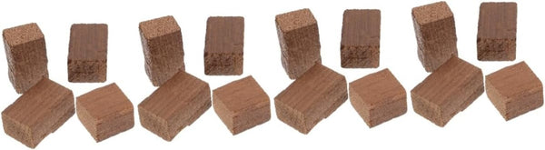 Healifty 4pcs Red Wine Oak Wood Chips for Home Winemaking Blocks Wine
