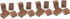Healifty 4pcs Red Wine Oak Wood Chips for Home Winemaking Blocks Wine