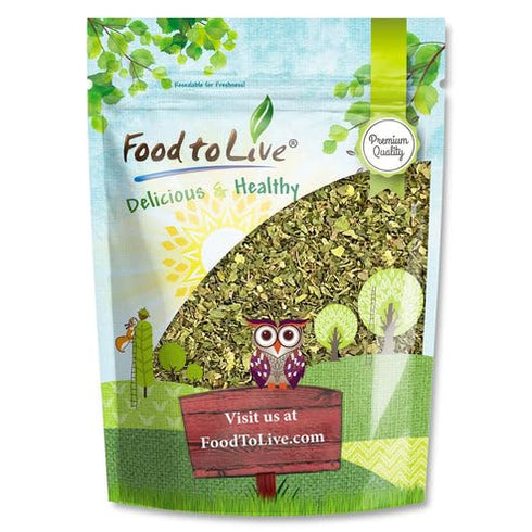 Food to Live Flat Parsley Flakes, 6 Ounces Dried Fresh Aromatic Herb