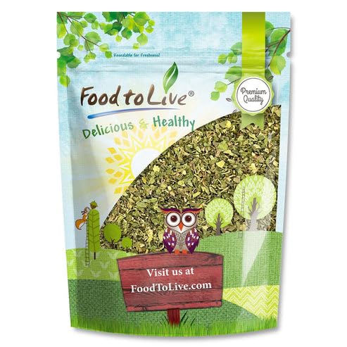 Food to Live Flat Parsley Flakes, 6 Ounces Dried Fresh Aromatic Herb