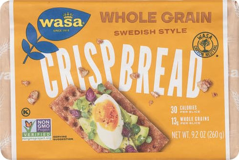 9.2 Oz (Pack 1) Wasa Wholegrain Crispbread
