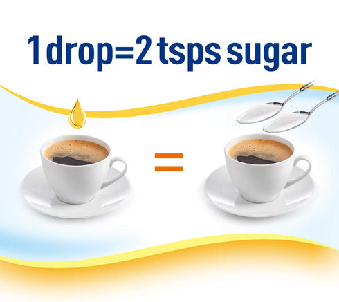 0.5 oz 450 3-Bottle 1-Pack - Liquid Sweetener Servings/Bottle | x
