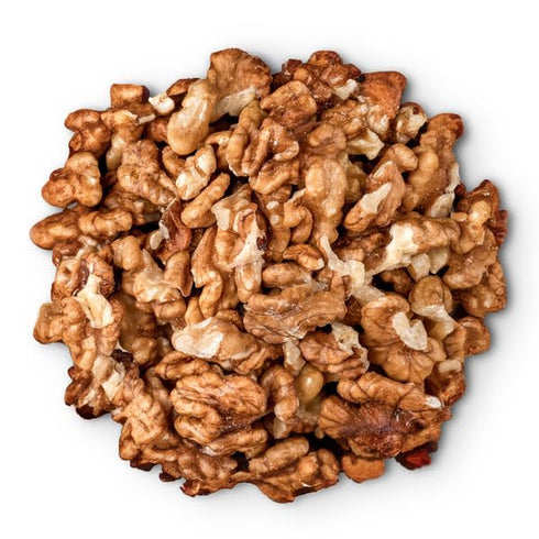 1 Food to Live Organic Dry Roasted Walnut Halves and Pieces with Himalayan Salt, Pound Oven Toasted, Lightly Salted