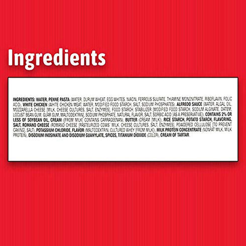 10 (Pack 3) HORMEL COMPLEATS Chicken Alfredo Microwave Tray, Ounces