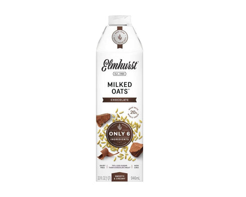 Elmhurst, Milked Oats Chocolate, 32 Fl Oz