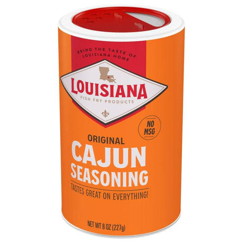 Louisiana Fish Fry Cajun Seasoning 8 Oz (2 Pack)