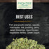 16 (Pack 1) Frontier Co-op Organic Lemon Verbena Leaf, Cut and Sifted, Kosher, Bulk Bag - Loose Leaf Lemon Verbena Tea