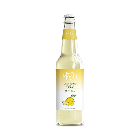 Moshi Sparkling Drinks - Original Yuzu (12 Bottles)