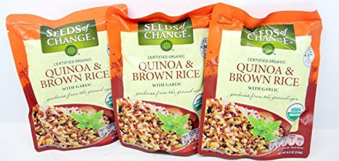 Seeds of Change Organic Vegetarian Quinoa & Brown Rice with Garlic 3