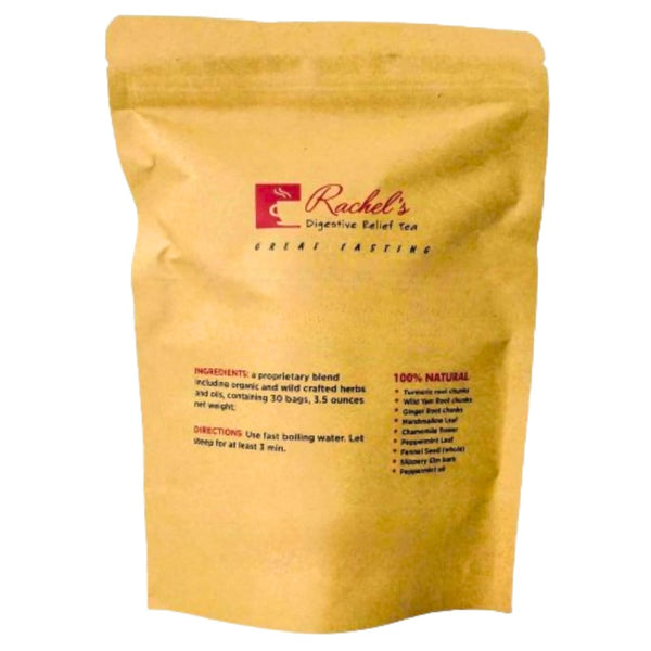 Rachel's Tea: Turmeric, Wild Yam, Ginger, Marshmallow, Chamomile, Peppermint, Fennel, Slippery Elm: