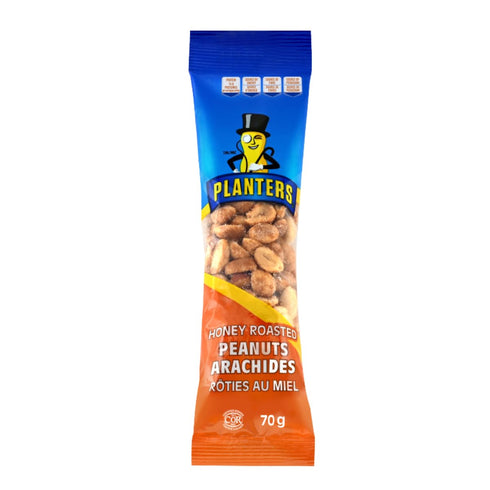 12 70 PLANTERS HONEY ROASTED PEANUTS X G