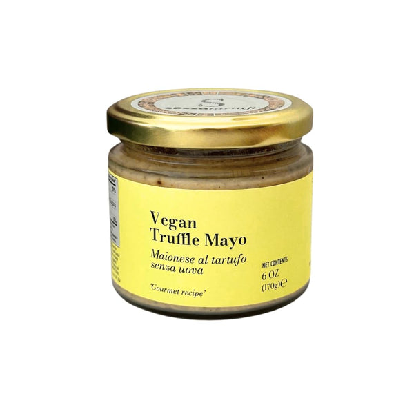 Sessa Tartufi Vegan Truffle Mayo 6 oz (Plant-Based Truffle Mayonnaise) - Made