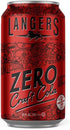 12 Oz (Pack 12) Langers Zero Craft Cola with Stevia, No Weird Stuff, Fl