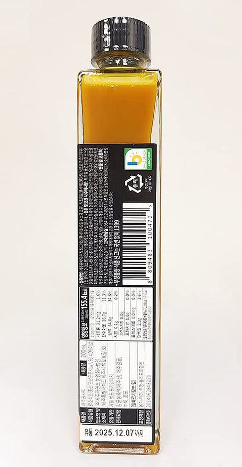 Generic 200ml 6.76oz Jeju island Premium Madarin Balsamic Concentrated Vinegar by Fermented in Traditional Method HACCP
