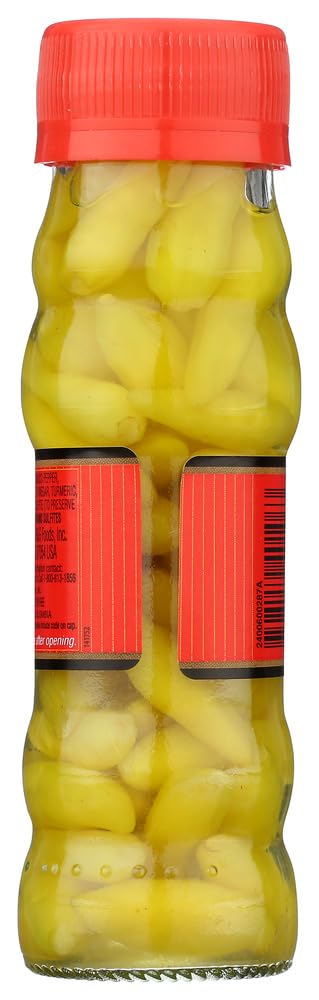 4.5-Ounce (Pack 12) Trappey's Hot Peppers in Vinegar, Glass Bottles of by Trappey's