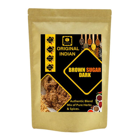 EDZZEL Unique Premium Indian Natural Dark Brown Sugar -100 GRAM (Pack Of 3)