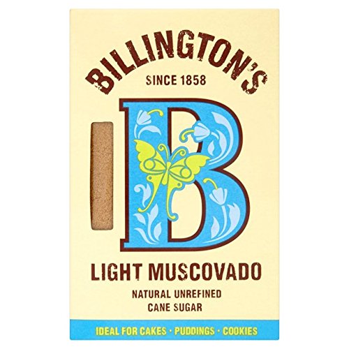 Billington's Natural Light Muscovado Sugar 1KG