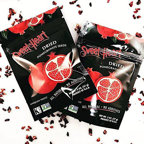 SweetHeart Dried Pomegranate Seeds, 2 oz.