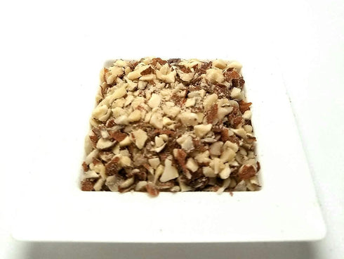 packaged 2 lbs. (32 oz.) Almonds, "Fresh and Delicious" Small chopped Raw, Perfectly Natural, Quality, Fresh, Ideal