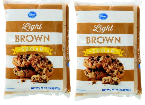 Generic Light Brown Sugar (2 Bags, 32 oz. each Bag)
