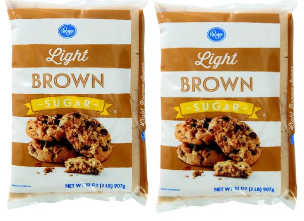 Generic Light Brown Sugar (2 Bags, 32 oz. each Bag)