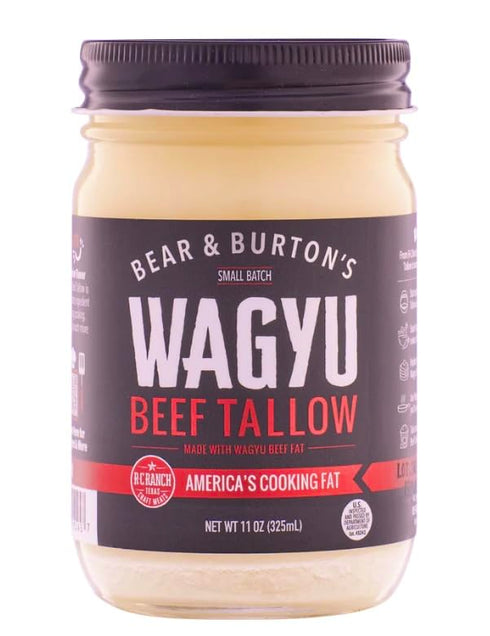 Generic Bear and Burtons Wagyu beef Tallow 10 oz (1 jar)