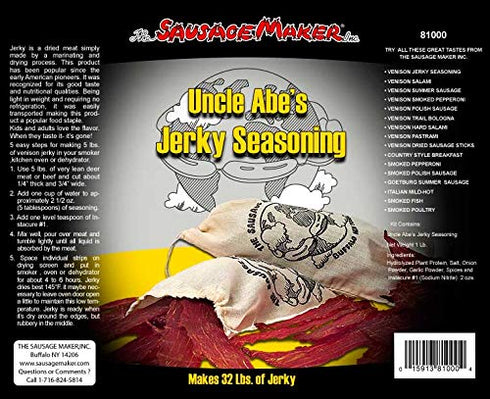 1 lb. The Sausage Maker - Uncle Abe's Jerky Seasoning Kit