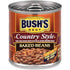8.3 oz Country (Pack 12) BUSH'S BEST Canned Baked Beans, Style with Bacon and Brown Sugar, Source of Plant Based