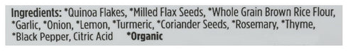 SPICELY Organics Lemon Pepper Quinoa Crumbs - Organic