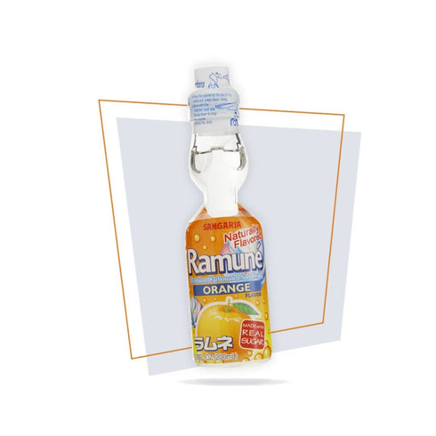 Generic Pack, 6.76 Oz Sangaria Ramune Japanese Soft Drinks, Marble Soda, Carbonated, Variety Bundles, Mix Favor Combo