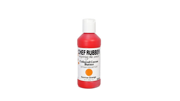 Chef Rubber Sunrise Orange Colored Cocoa Butter