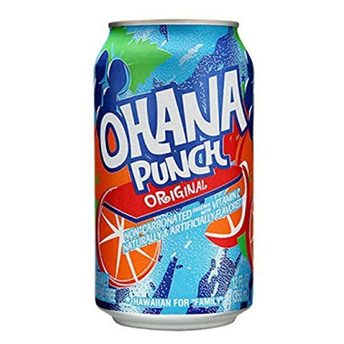 12 Pack 12-oz. Faygo - Ohana Punch Soda - of Cans