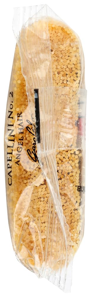 (2 pack) Garofalo Premium Durum Wheat Semolina Capellini, Angel Hair Pasta, Italian Made, Bronze-Drawn, Al-Dente