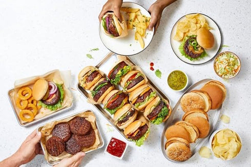 6 24 oz Beyond Meat Beyond Burger Plant-Based Patties pk