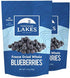Thousand Lakes Freeze Dried Fruit - Blueberries 2-pack 1.2 ounces (2.4 ounces