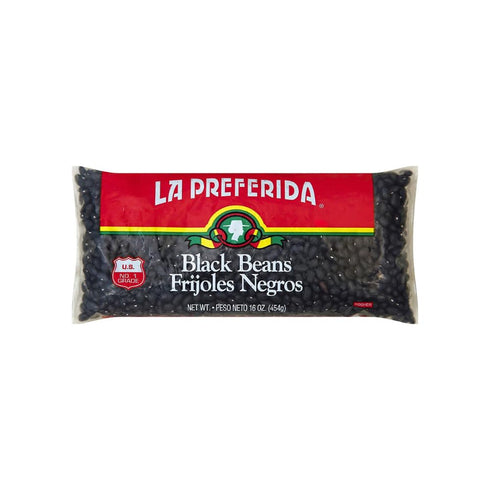 16 OZ (Pack 6) La Preferida Black Beans, Dry