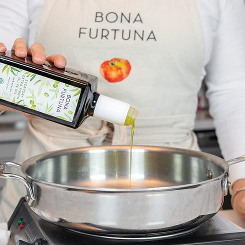 500 ml 100% Everyday Organic Olive Oil From Sicily, Italian Extra Virgin Olive Oil