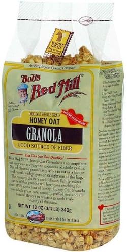 BOBS RED Mill Granola NF Natural, 12 OZ, PK- 4