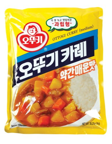 Ottogi Curry Powder, Medium Hot, 2.2 Pound