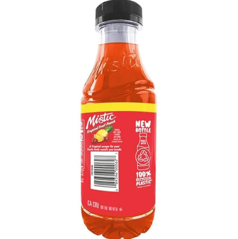 Generic 16 oz 12 (Pack 12, Mis-tic Vibrant Flavor Tropical Fruit punch Juice fl - Bottles of Fruit Punch Tropical)