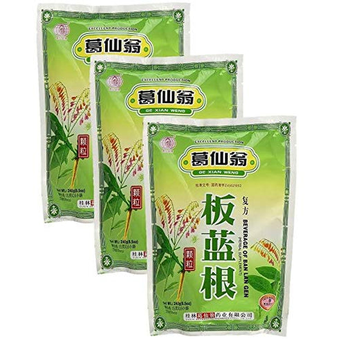 Ge Xian Weng 3 Bags Ban LAN Gen Herbal Tea (16 Packets)