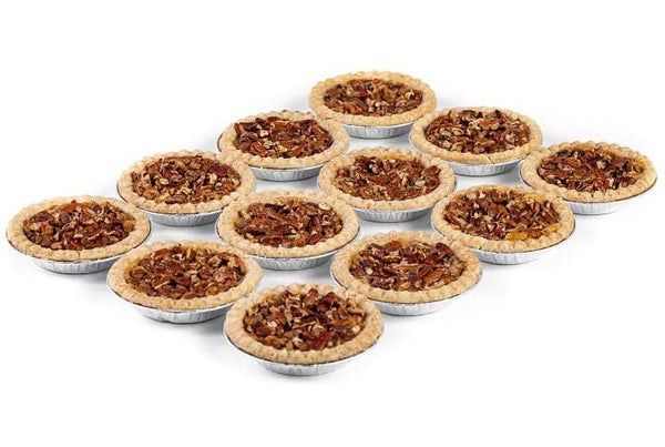 Millican Pecan Mini Handmade Texas Pecan Pies (12 ea of 4" pies) - Case