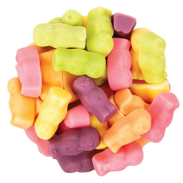 Bayside Candy Jelly Babies Assorted Fruit Flavored Baby-Shaped Gummies with Sugar Dusting