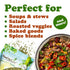 6 Food to Live Flat Parsley Flakes, Ounces Dried Fresh Aromatic Herb Seasoning. Great Addition to Cooking, Soups