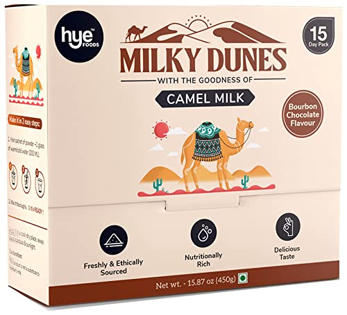 NWIL Hye Foods Milky Dunes Camel Milk Powder Sachet (30gm Each) Bourbon